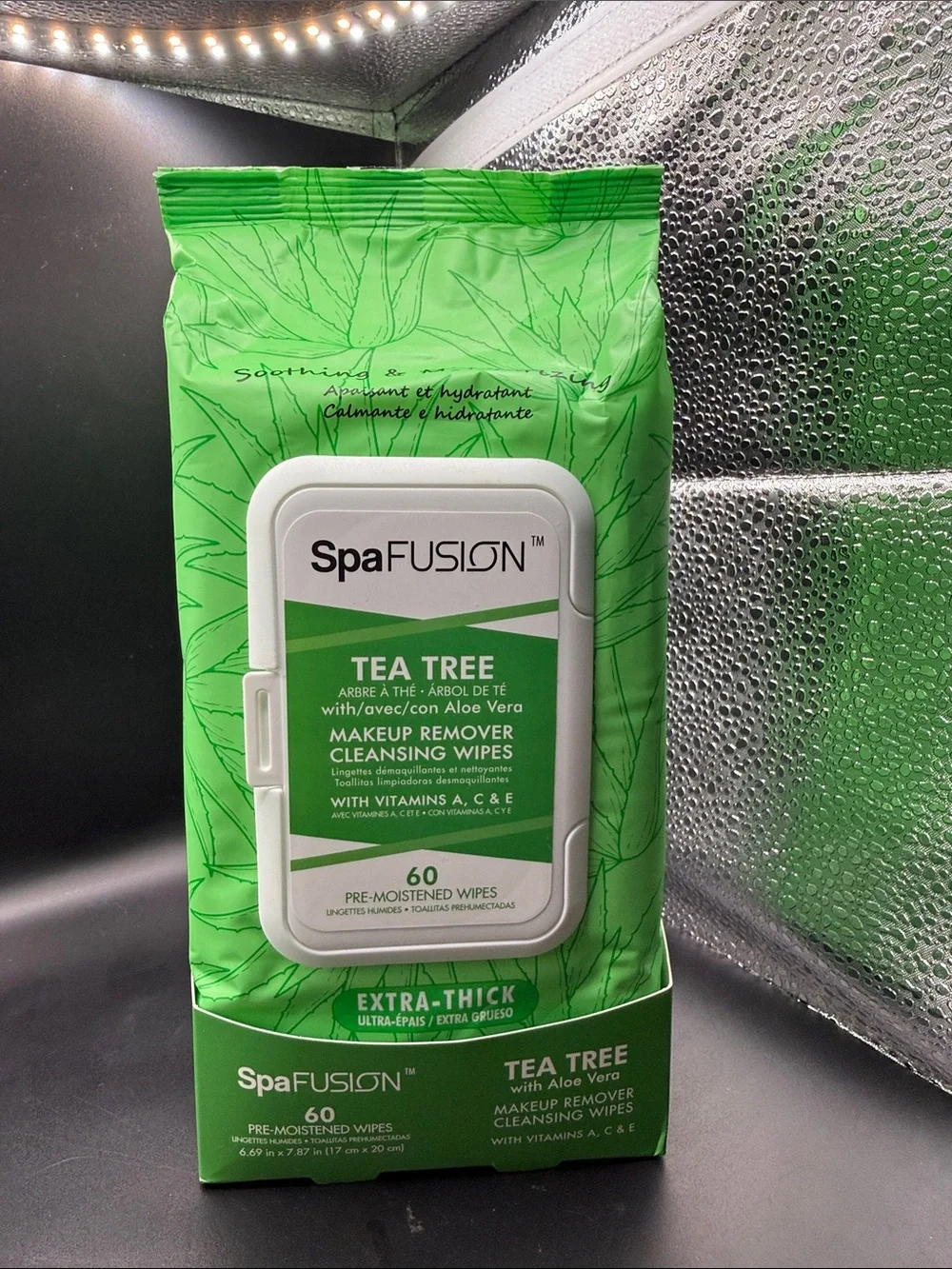 Tea Tree Makeup Remover Cleansing Wipes - 60 wipes